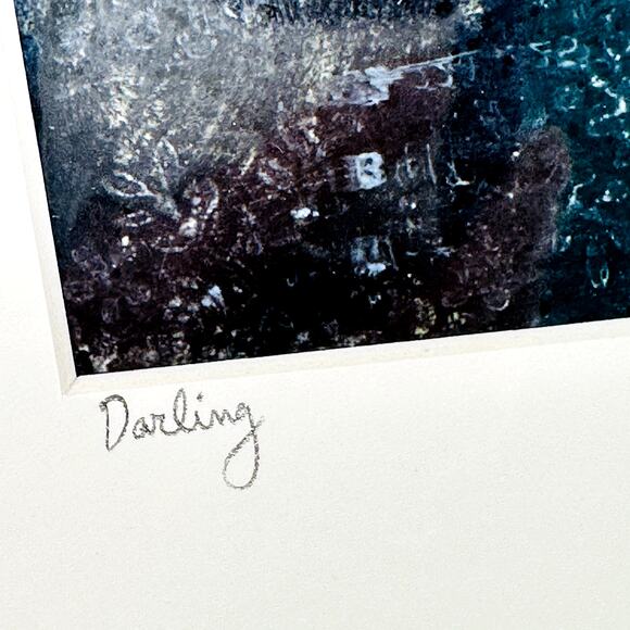 KELLY RAE ROBERTS Original Matted Print - Darling Bulldog 2019 14" x 11" New - Picture 3 of 5